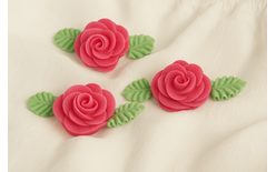 Nagy cukorrózsák – rózsaszín (3 darab)