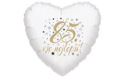 85th Birthday Heart Balloon