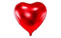 Red Heart Foil Balloon, 45 cm