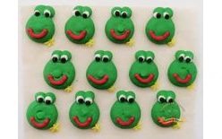 Cukrové dekorácie žabky