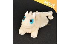 3D figúrka 60 g – biely dráčik (drak)