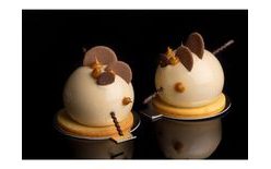 Chocolate Circle Decoration Set, 420 pcs/pack