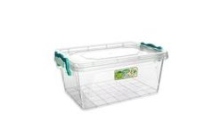 Low Rectangular Plastic Box 25L