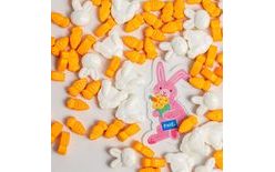 Cukrové zdobení zajíček a mrkvička - 25 g