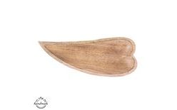 Servírovací tác MANGO srdce 38x15,5 cm