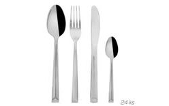 BRIGHT 24-Piece Cutlery Set