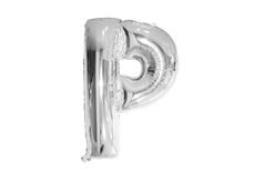 Balloon foil letter "P" 115 cm