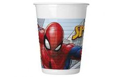 Plastic Cup - SPIDERMAN - 200 ml - 8 pcs