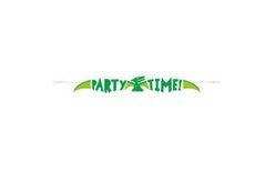 DINOSAURUS Garland "PARTY TIME" - Green-Blue - 150 cm