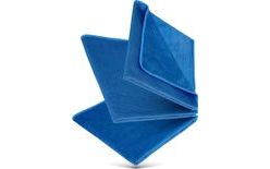 Modré mikrovláknové hadříky 3ks