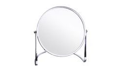 ORION Double-Sided Mirror with Stand, 17 cm