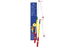 Teleskopický držák na lampion se světlem - 38-58cm
