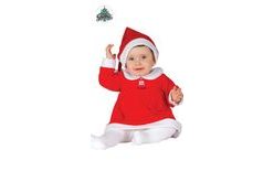 Children's Mrs. Santa Claus Costume - Christmas - Size 12-18 Months