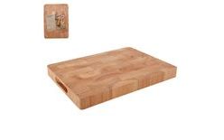 Fából készült vágódeszka 35x25x3,3 cm