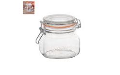 BELA Glass Patent Jar 0.5 L Low