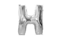 Balloon foil letter "H" 115 cm