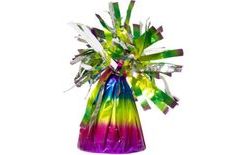 Závaží duhové - Těžítko na balonky 160 g