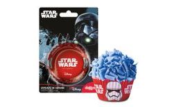 Star Wars muffin kosarak - 5 x 3 cm - 50 db