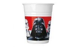 Kelímky plastové STAR WARS - Hvězdné války - 200 ml - 8 ks