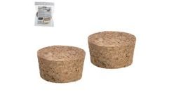 Korkové zátky - 2 ks, 4,8x4,4x2,4 cm