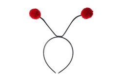 Ladybug Headband with Antennas for Kids