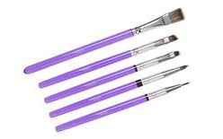 Štětec na oprašování - sada 5 kusů