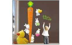 Wall Sticker Growth Chart - Carrot and Friends