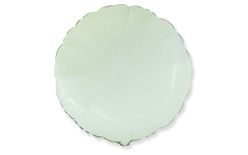 45 cm Round White Foil Balloon