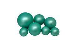 Čokoládové gule Perleťová zelená