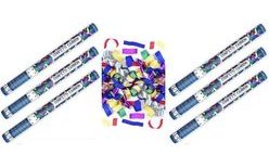 Colorful Party Confetti 60 cm - 6 pcs
