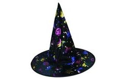 Klobouk čarodejnický s potiskem dospělý