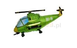 35 cm Green Helicopter Foil Balloon (NOT HELIUM FILLABLE)