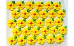 Sugar Flower Decorations on Tray 4 (30 pcs)