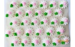 Sugar Flower Decorations on Tray (30 pcs)