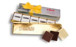 Promotional chocolate bar set 10x5g with your design/logo – from 100 pcs