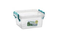 Plastic food storage box with cap - 350 ml