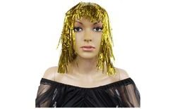 Gold Foil Wig