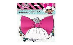 Papírové čelenky LOL SURPRISE - 4 ks
