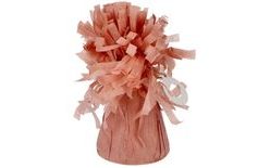 Závaží starorůžové - Těžítko na balonky 170 g