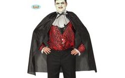 Costume - BLACK CAPE, VAMPIRE, 100 cm