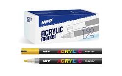 Acrylic paint marker 4 mm – Gold (6410821)