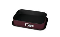 BERLINGERHAUS Square Cake Tin with Titanium Coating 39x27 cm Leonardo Collection BH-7941