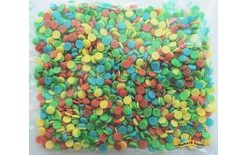 Farebné cukrové konfety