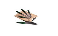 Sada nožů + prkénko 6 ks Emerald Collection
