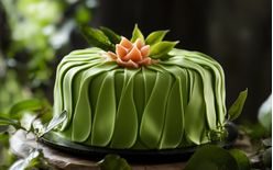 K2 cake coating 0,5kg green - K2