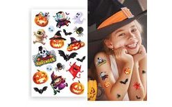 Temporary Children's Tattoos - Happy Halloween - 19 pcs