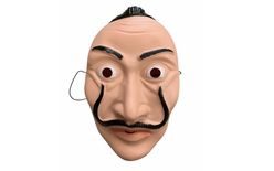 Maska Salvadora Dalího - Lúpež peňazí / Papierový dom / La casa de papel