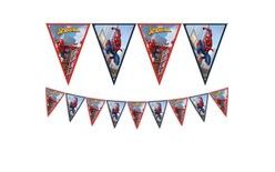 Girlanda vlajky SPIDERMAN - Team up - 230 cm - Eko