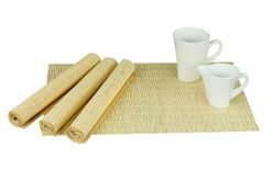 Bambusové podložky - sada 4 kusov