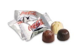 Promotional praline 11 g flowpack with your design/logo – from 1,000 pcs